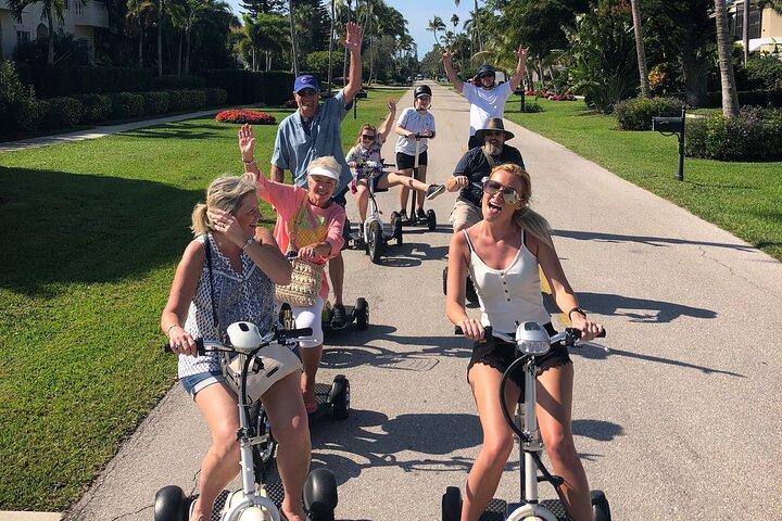 Guided Electric Trike Tour - Downtown Naples Florida 
