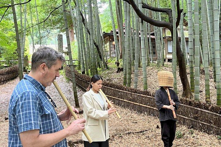 Wellness in Saitama: Takedera Blowing Zen Meditation & Hot Spring