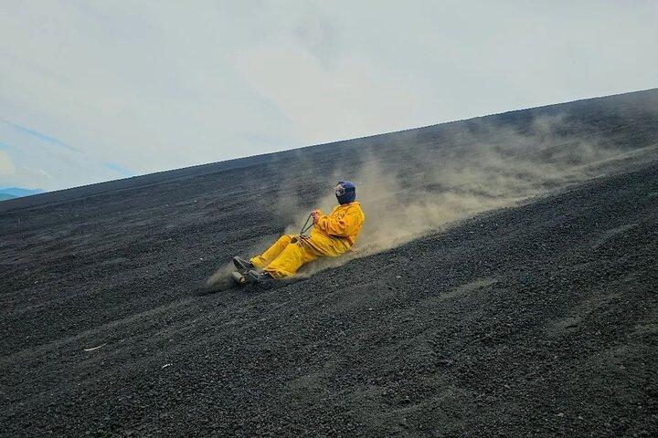 Volcanic Sandboarding Adventure in Volcan Cerro Negro