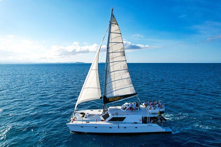 Premium Whitsunday Islands Sail, SUP & Snorkel Day Tour