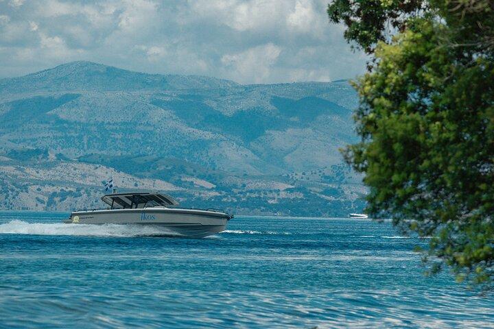 Full Day Private Cruise on Speed Boat in Corfu island