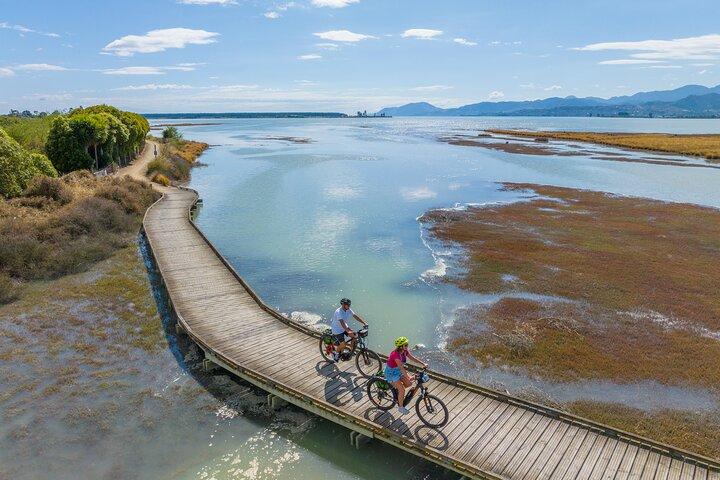 Self-guided E-bike cycle tour with private wine tasting 