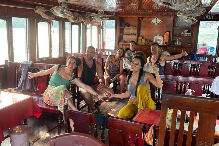 Full Day Boat Tour in Halong Bay, Cat Ba Archipelago & Lan Ha Bay