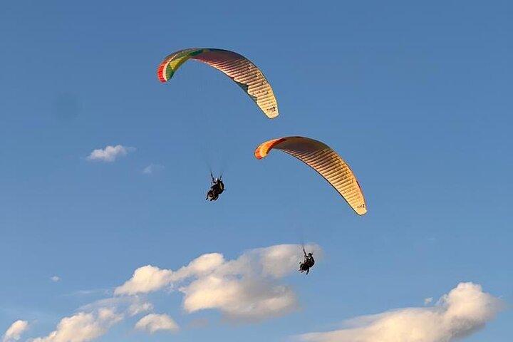 Paragliding and Camel tour in Agafay from Marrakech