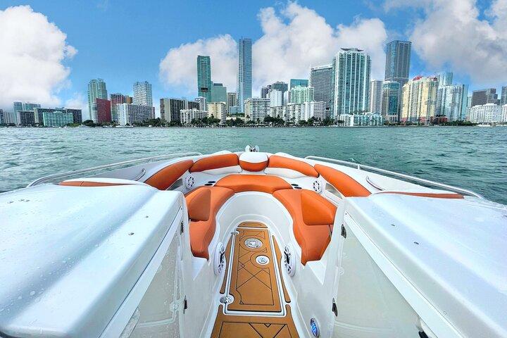 Miami's Fun Private Party Boat Charter with a Captain
