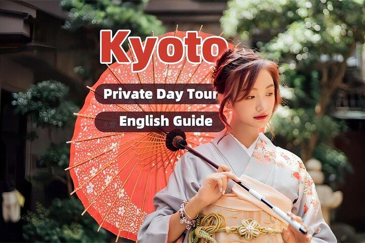 English Guided Private Tour with Hotel Pickup in Kyoto