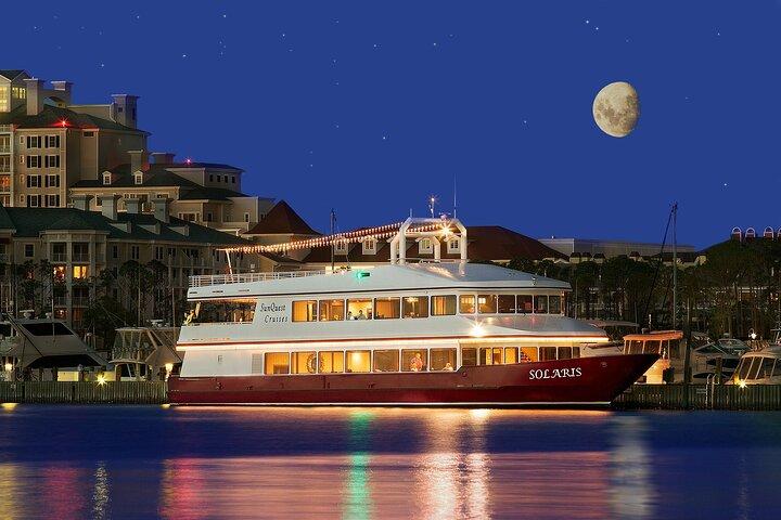 3 Hour Sunset Dinner Cruise by Solaris Yacht in Miramar Beach