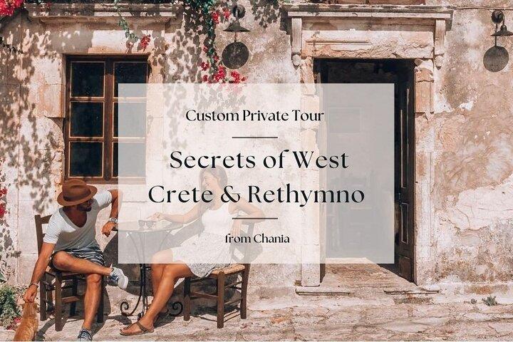 Secrets of West Crete & Rethymno Town Private Tour from Chania