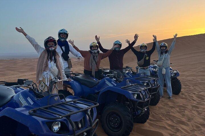 Merzouga Desert Quad bike Adventure with Sand boarding