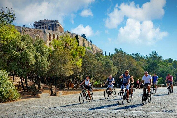 Athens Scenic Bike Tour with an Electric or a Regular Bike
