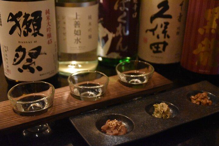 Experience Comparing Sake and Delicacies in shinjyuku