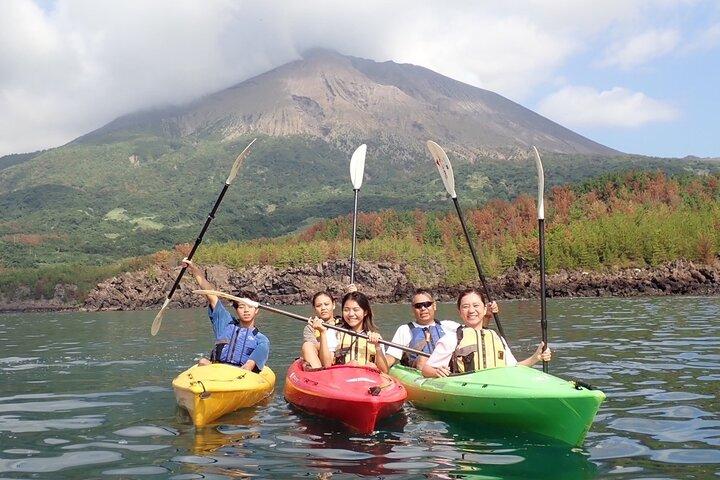 Half Day Kayak Adventure in Sakurajima Seascapes