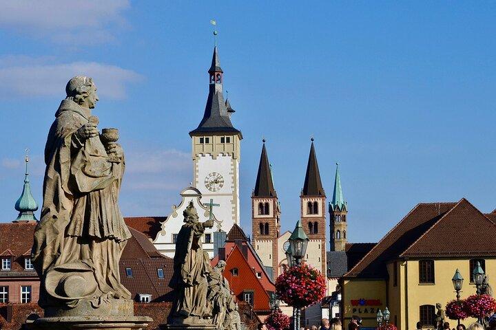 Würzburg's old town a walk through the eras