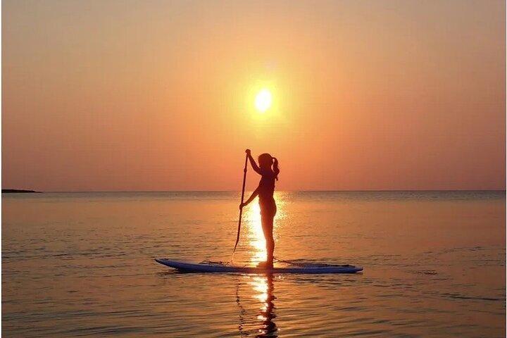 [Okinawa Miyako] [Early morning] Refreshing and exciting! Sunrise SUP/Canoe