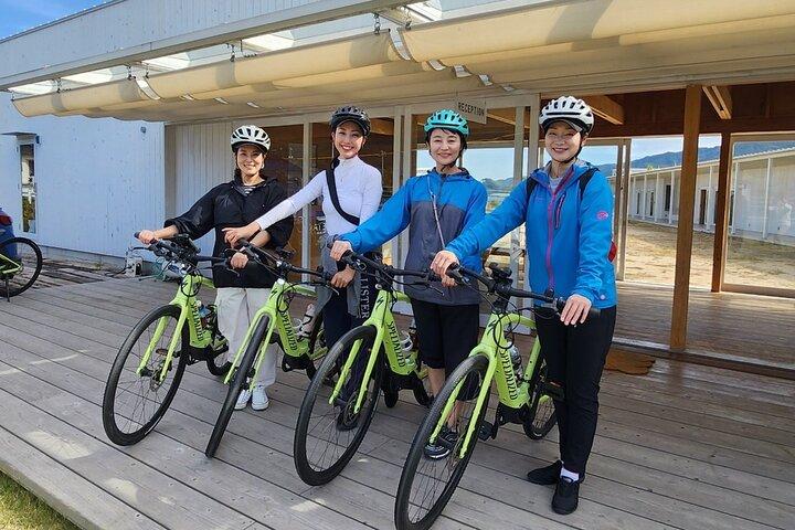 6 Hour Private E bike Tour on Omishima