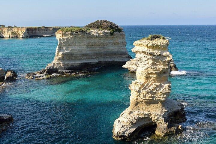 PRIVATE tour from Otranto to the Sant'Andrea stacks with stops