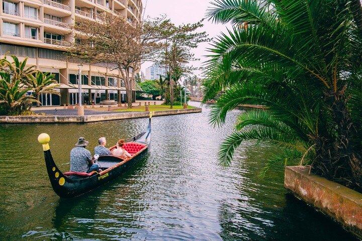 Relaxing Gondola Boat Ride on the Durban Point Waterfront Canal