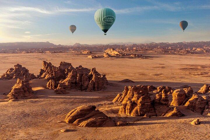 Sunrise Hot Air Balloon Ride from AlUla