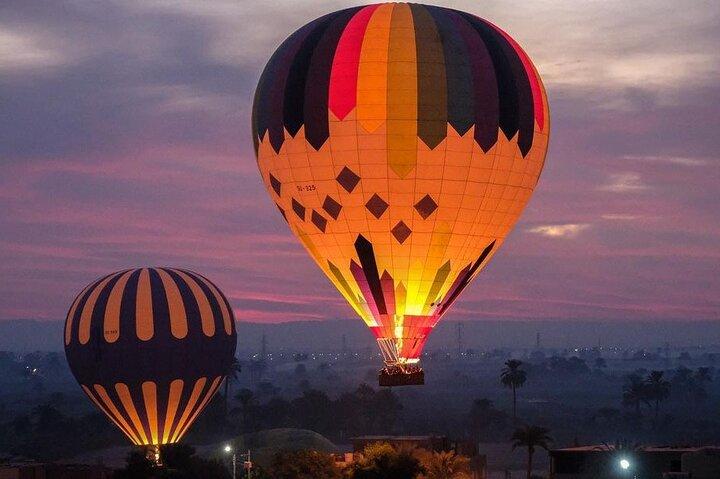 1 Day Private Tour with Hot Air Balloon from Hurghada to Luxor