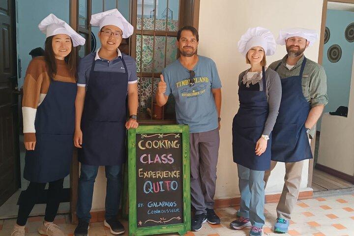 Cooking Class in Quito with Chef, Market Tour and Transportation
