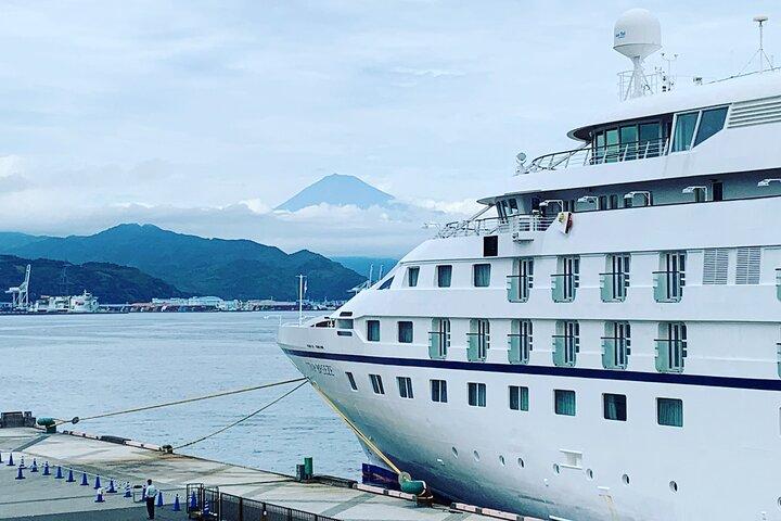 Private Sightseeing Tour in Shimizu Port by Sedan Taxis