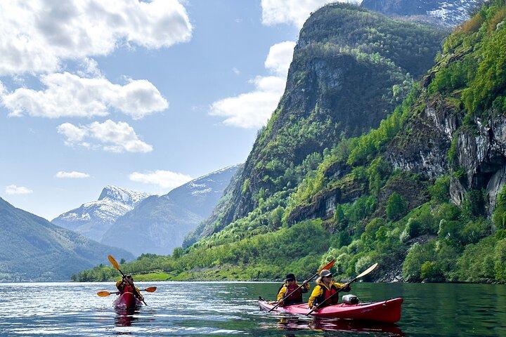 Nærøyfjord: 3 Day Kayaking and Camping Tour from Flåm