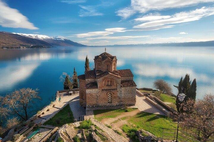 Exclusive Private Boat Tour of Lake Ohrid from Tirana