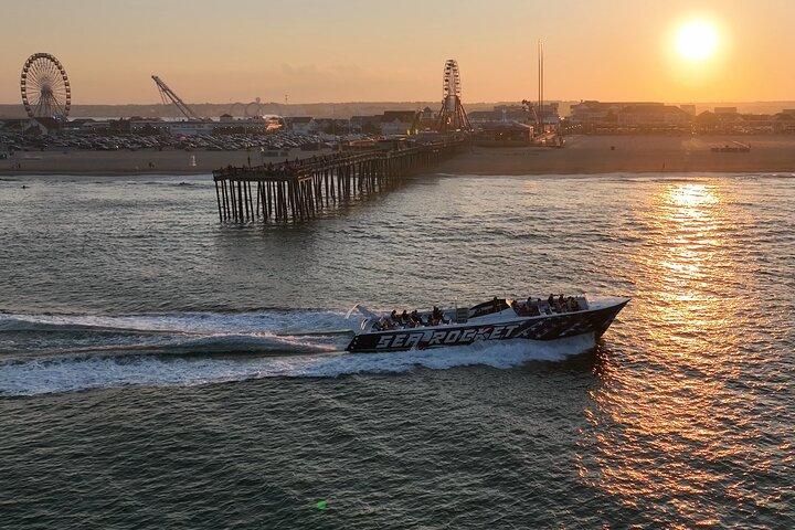 Sea Rocket Sunset Cruise Overlooking Ocean City, MD