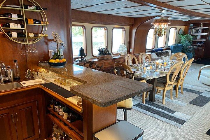 4 Course Dinner Cruise plus Eco Tour on Luxury Yacht in Sitka