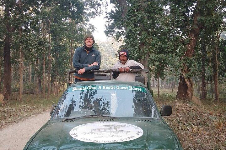 Chitwan National Park PVT. Jeep Safari untouched Side from Madi