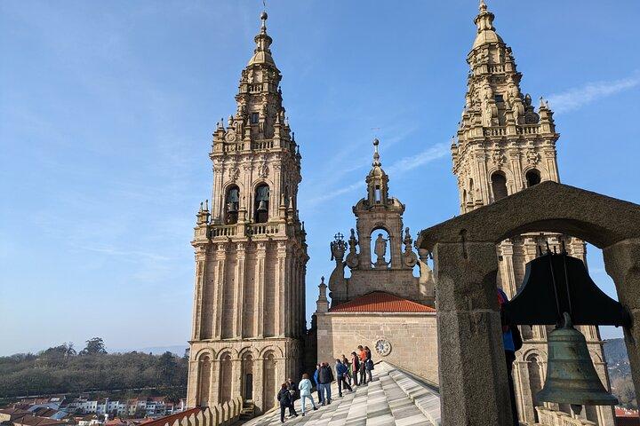 Visit to the Cathedral of Santiago with Roofs and Optional Portico