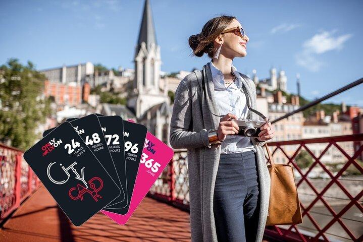 Lyon City Card Attractions & Museums Card & Guide with City Map
