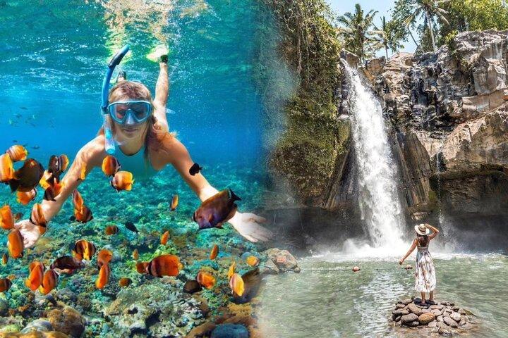 Bali Blue Lagoon Snorkeling- Tegenung Waterfall- Lunch- Transfers