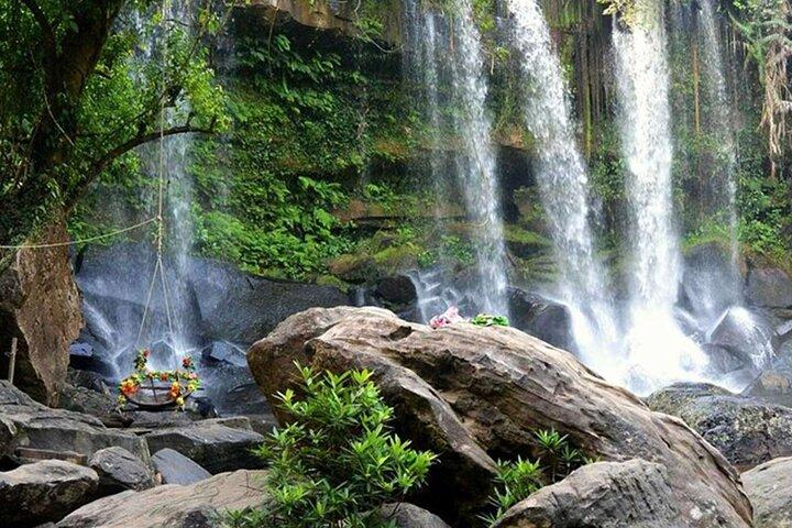 Phnom Kulen Waterfall, 1000 Linga National Park Tour