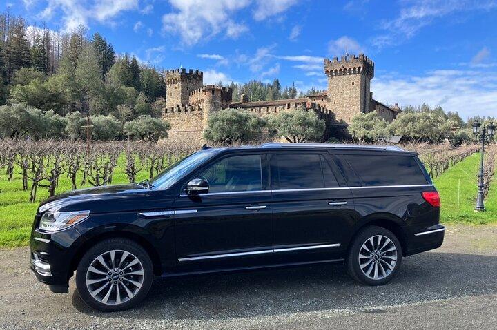 "Private Wine Tours of Napa Valley and Sonoma for 2 to 5 people."