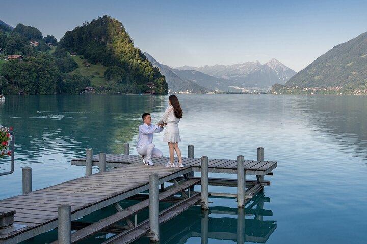Phototour Photoshoot at the Lake of Brienz, Iseltwald, Interlaken