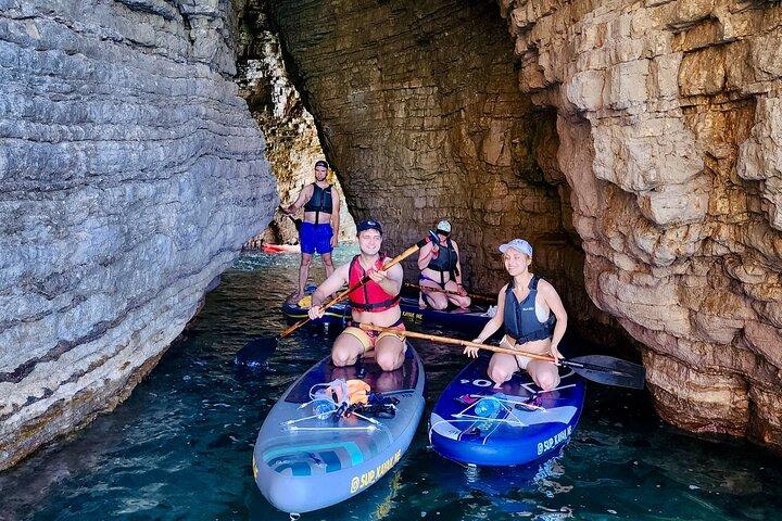 Budva Bay SUP & Kayaking Tours to Coastal Caves