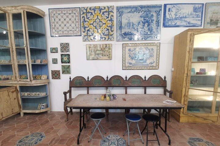 Private Day Tour Tile museum, Lisbon bridges & workshop in tiles