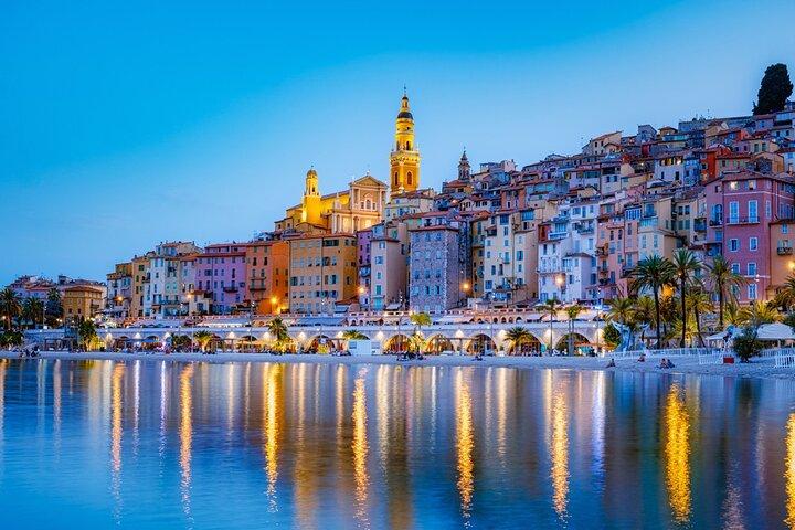 Food and Wine Tour By Night In Menton - 3 hours - Small groups