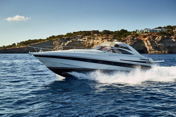 Saint Tropez Half Day Private Yacht Charter on our Pershing 45