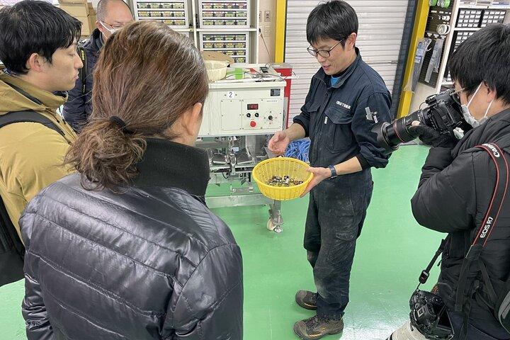 Private Factory Tour in Hokkaido Town Involved in Scallop Farming