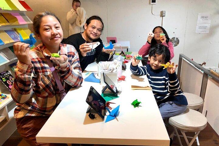Origami Fun for Families & Beginners in Asakusa