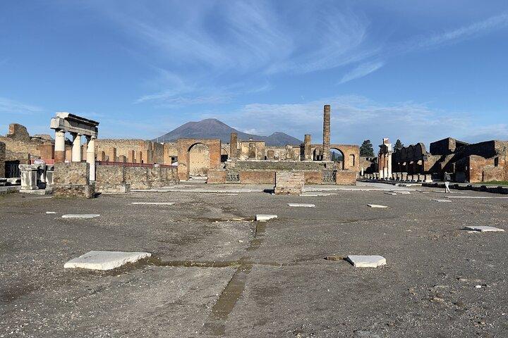 Pompeii And Vesuvius from Sorrento small group