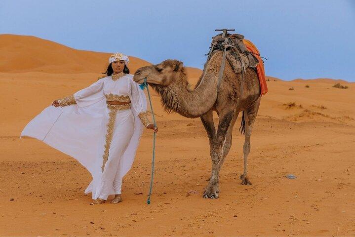 2 Nights in luxury camp & Camel Trekking in Merzouga Desert 