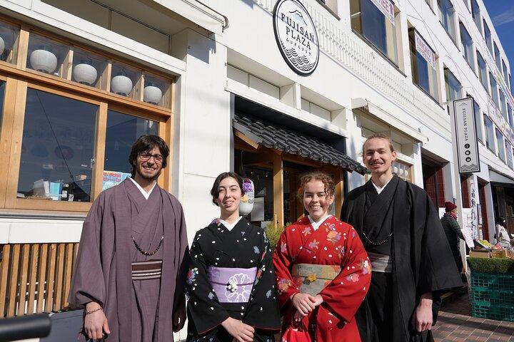 Kimono experience at Fujisan Culture Gallery -Osampo plan