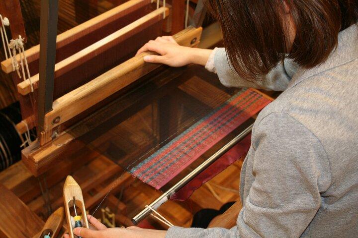 Private Experience of Weaving Oshima Tsumugi Textiles