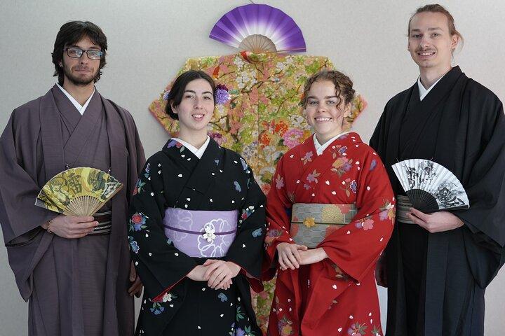 Kimono experience at Fujisan Culture Gallery -spare time plan