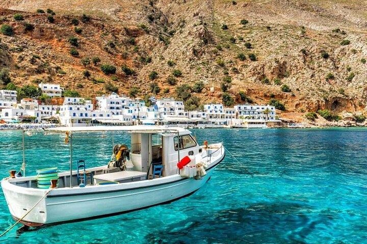 Loutro and Sweet Water Beach from Sfakia