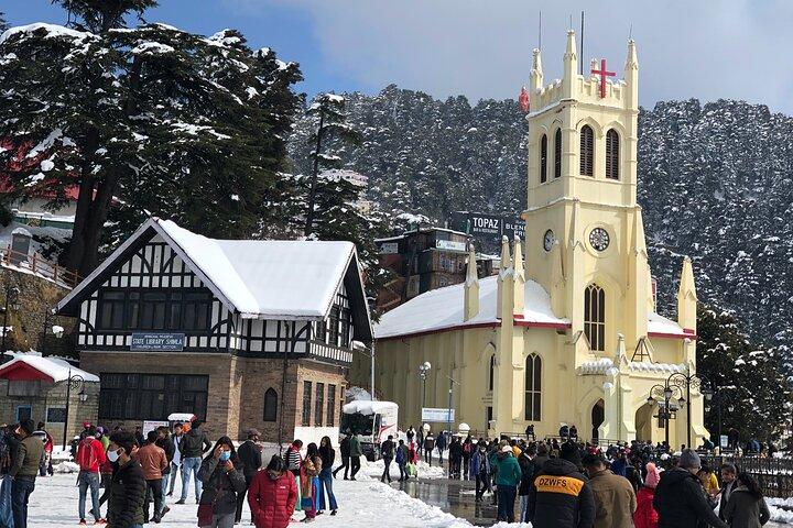 Shimla Private Guided Walk Tour exploring the colonial trails