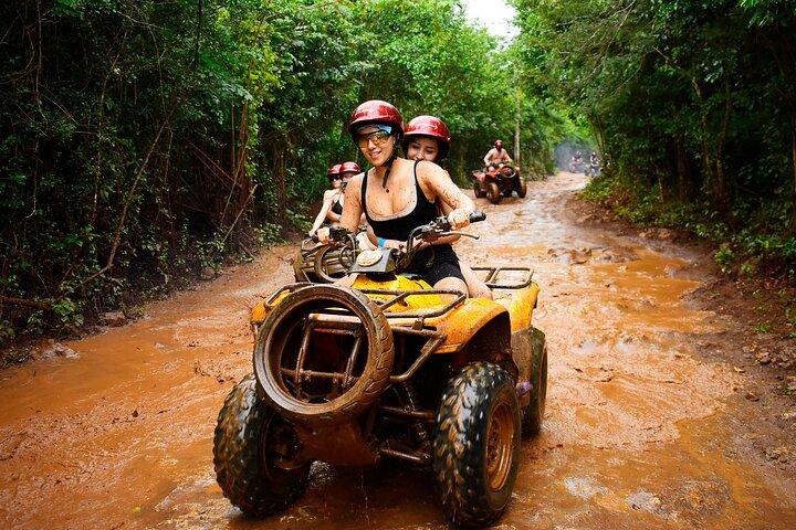 ATV Wild Pass with Ziplines, Cenote & ATV Insurance